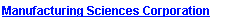 Manufacturing Sciences Corporation